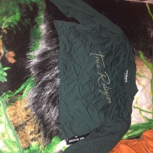 Long sleeve Designer Crop Top